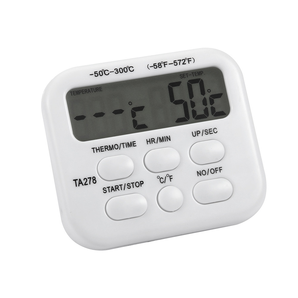 Digital Thermometer Probe - Ta278 Professional Food Cooking Thermometer Stainless
