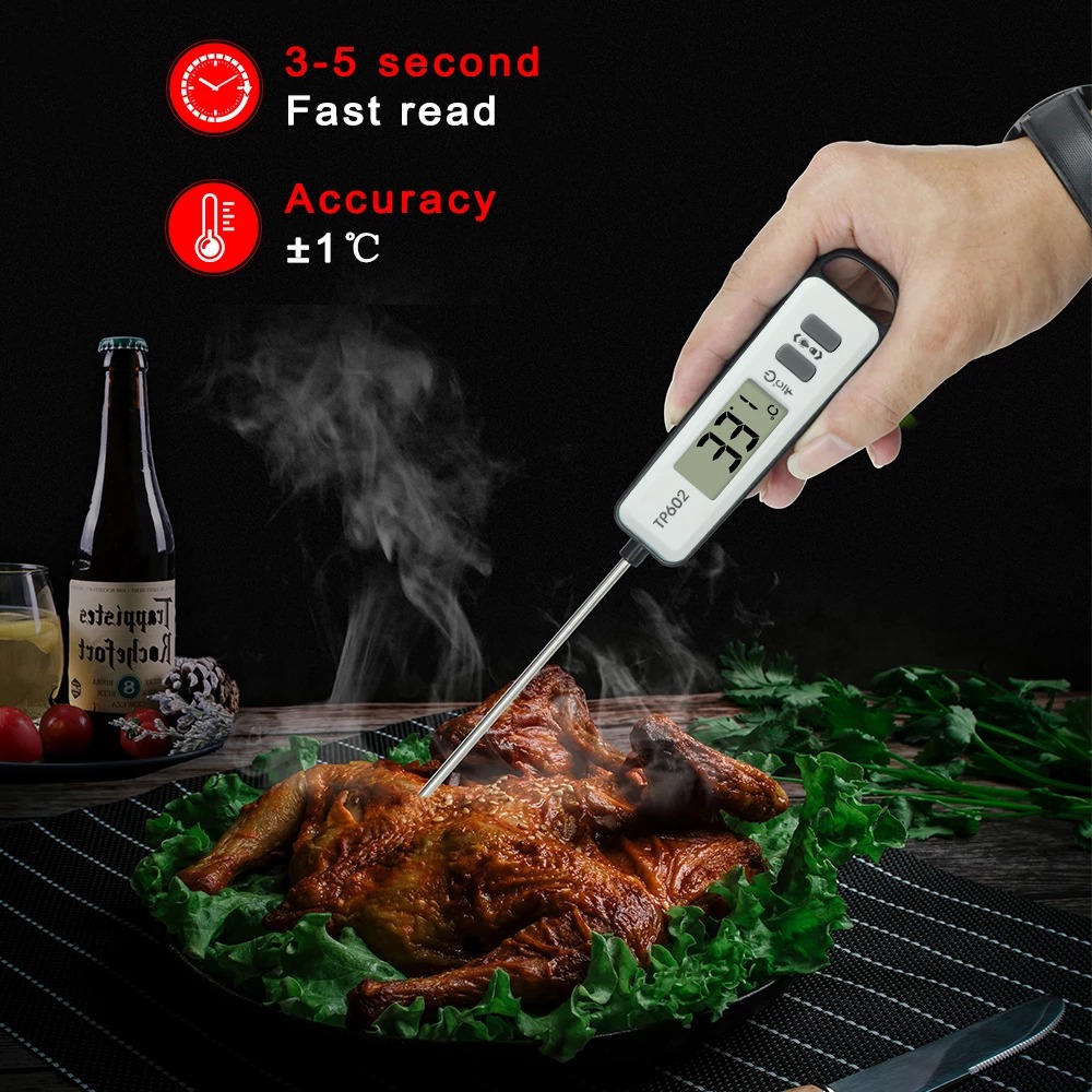 Digital Thermometer Probe - [NEW!A93G】 TP602 Meat Thermometer Kitchen Digital