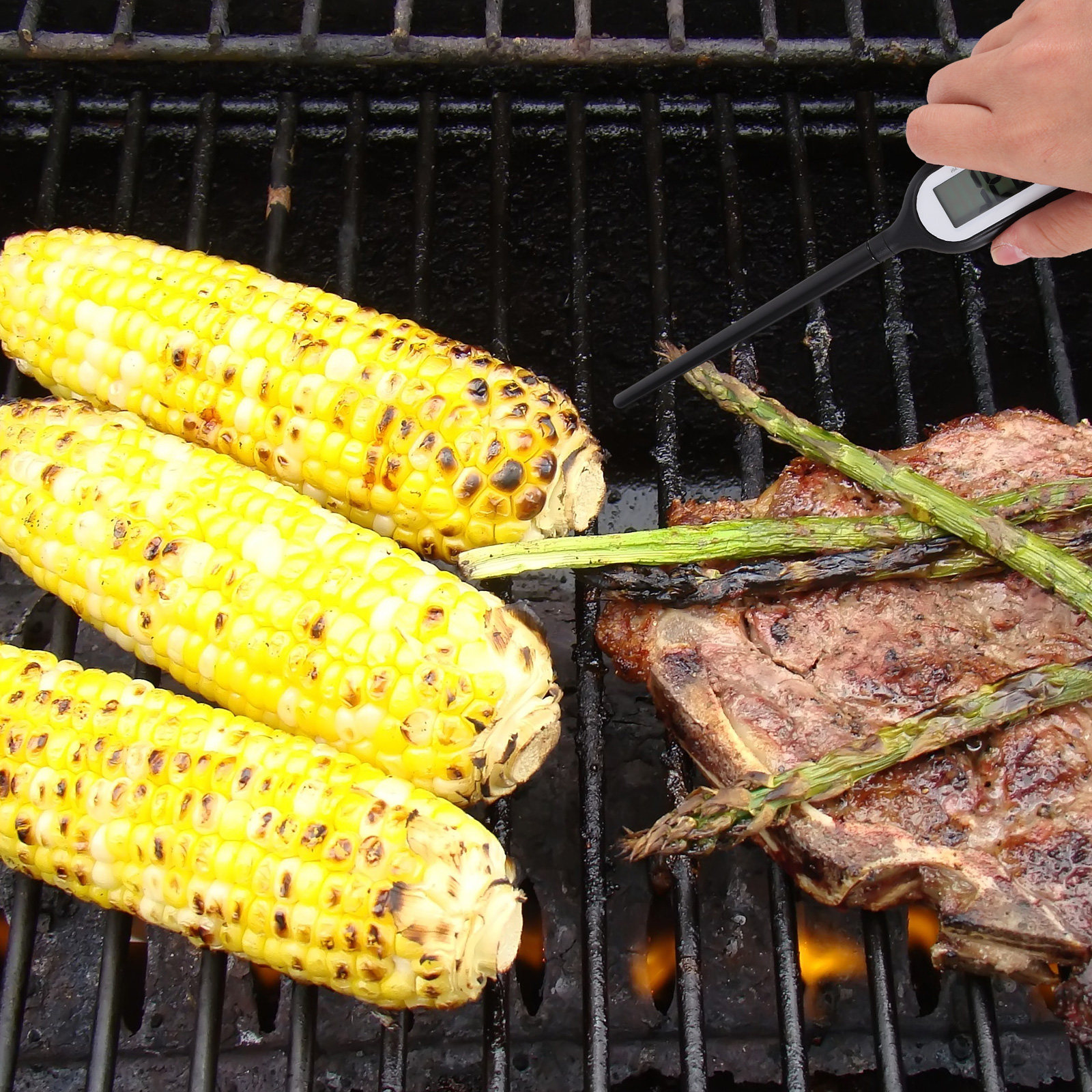 Digital Thermometer Probe - Digital Food Thermometer Probe Cooking Grilling