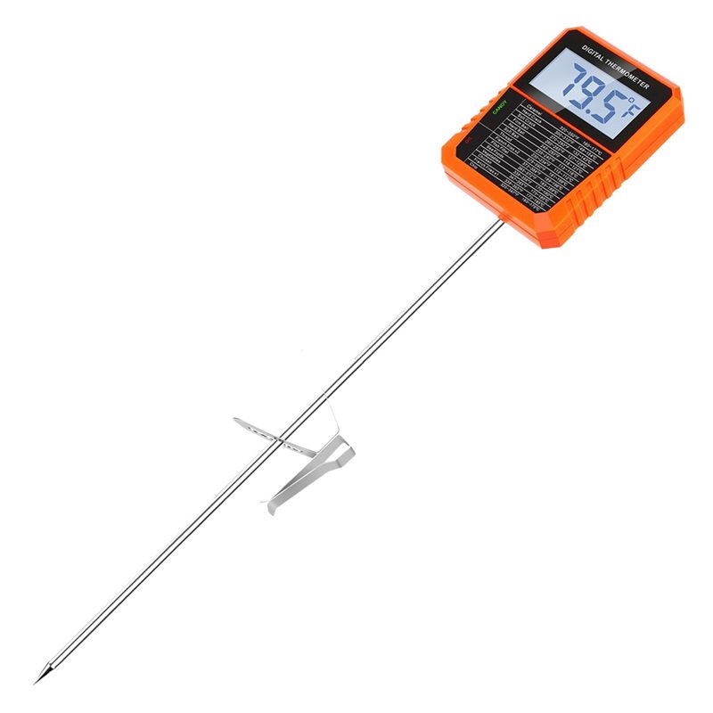 Digital Thermometer Probe - AB34-TP510 Waterproof Digital Candy Thermometer With