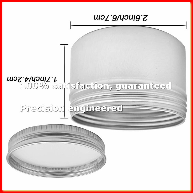 Metal Tin Lid 4Oz - 12Pcs 4Oz Metal Candle Tins for
