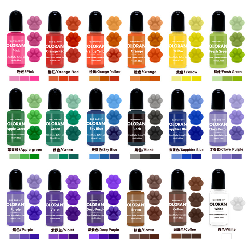 Candle Supplies Wholesale - 20 Colors Candle Dyes Wax Candles