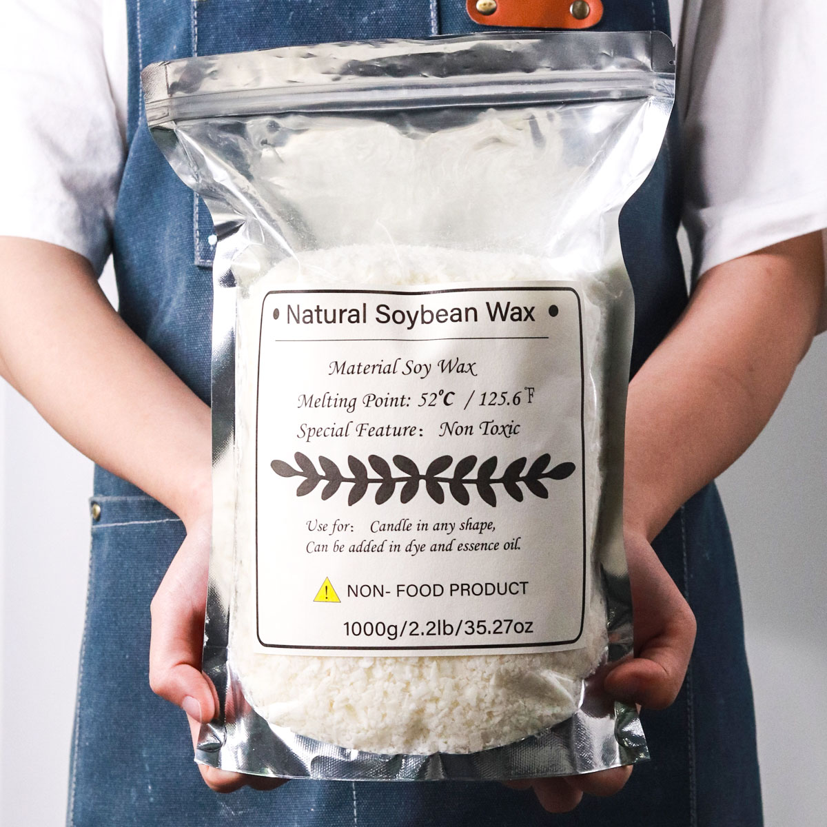 Candle Supplies Wholesale - 1KG Natural Soy Wax Granular Scented