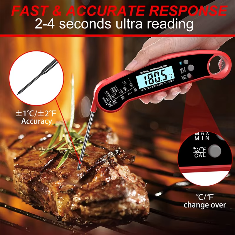 LMETJMA Digital Meat Thermomet - Digital Thermometer Probe recension och pris