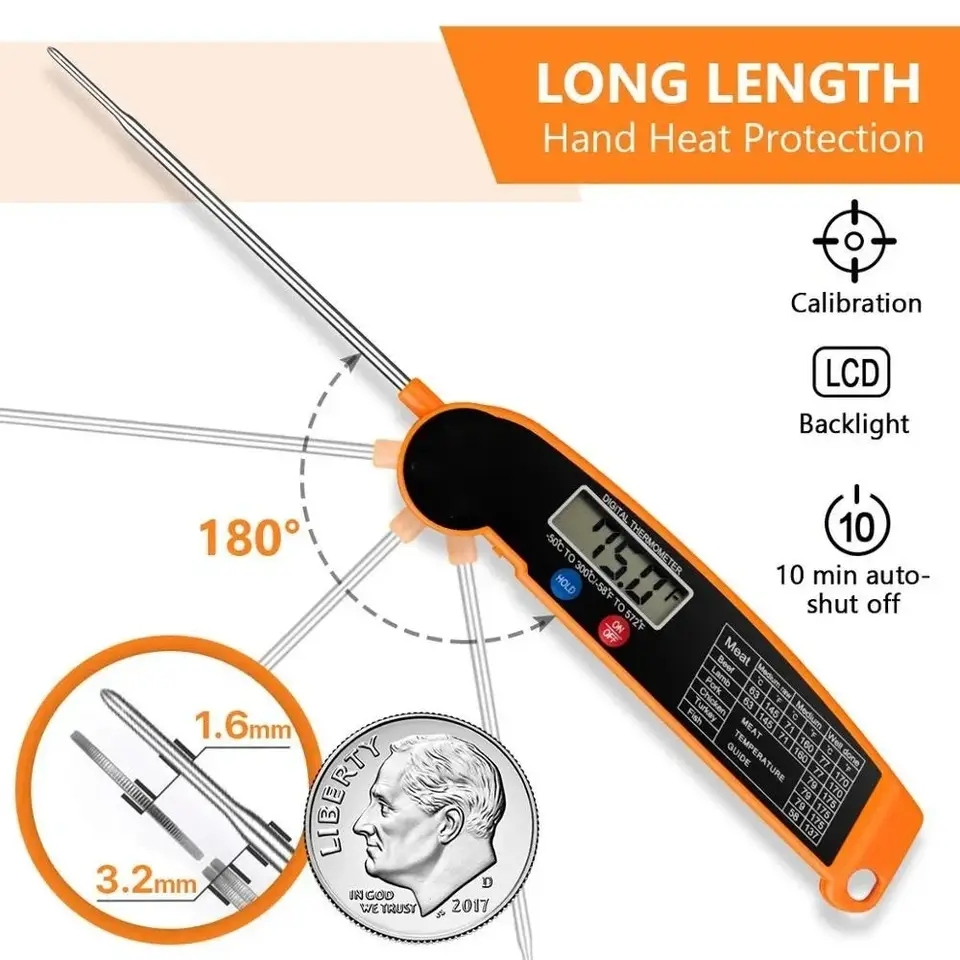 Hot Sale Digital Kitchen Food  - Digital Thermometer Probe recension och pris
