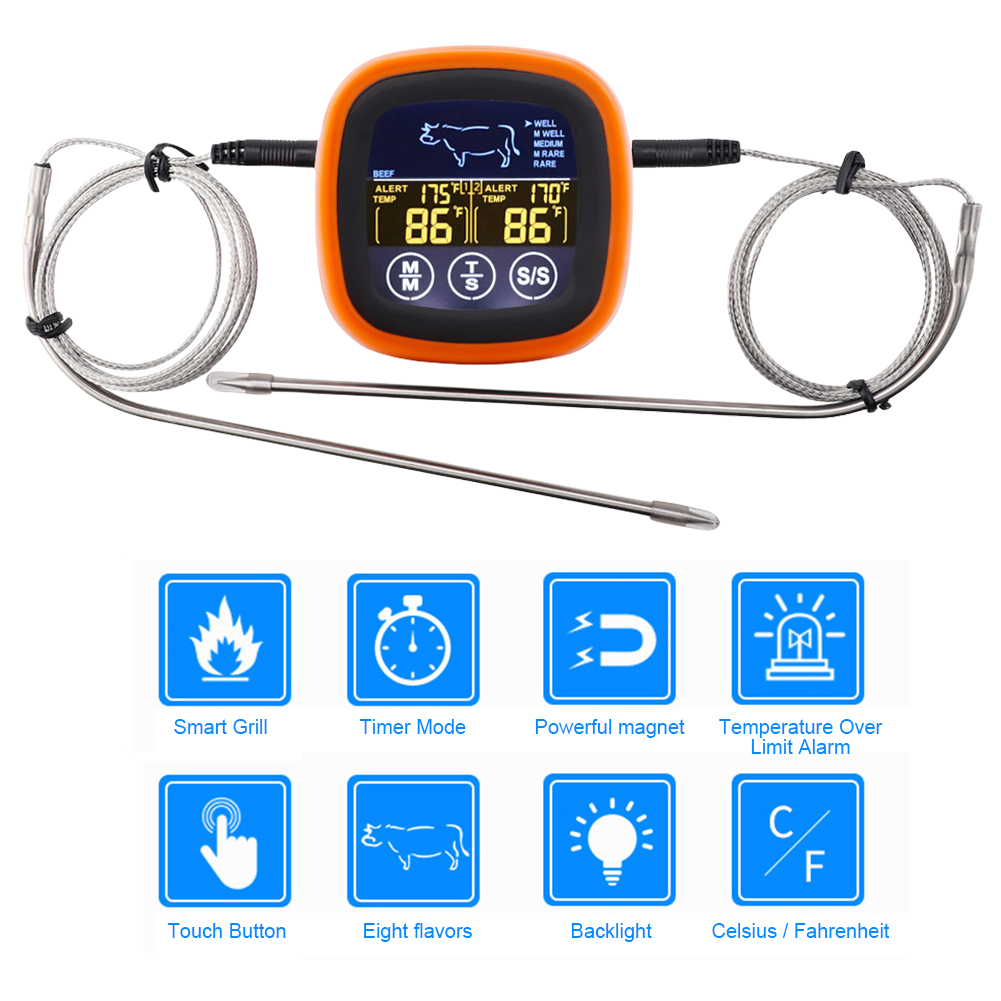Digital Meat Kitchen Thermomet - Digital Thermometer Probe recension och pris