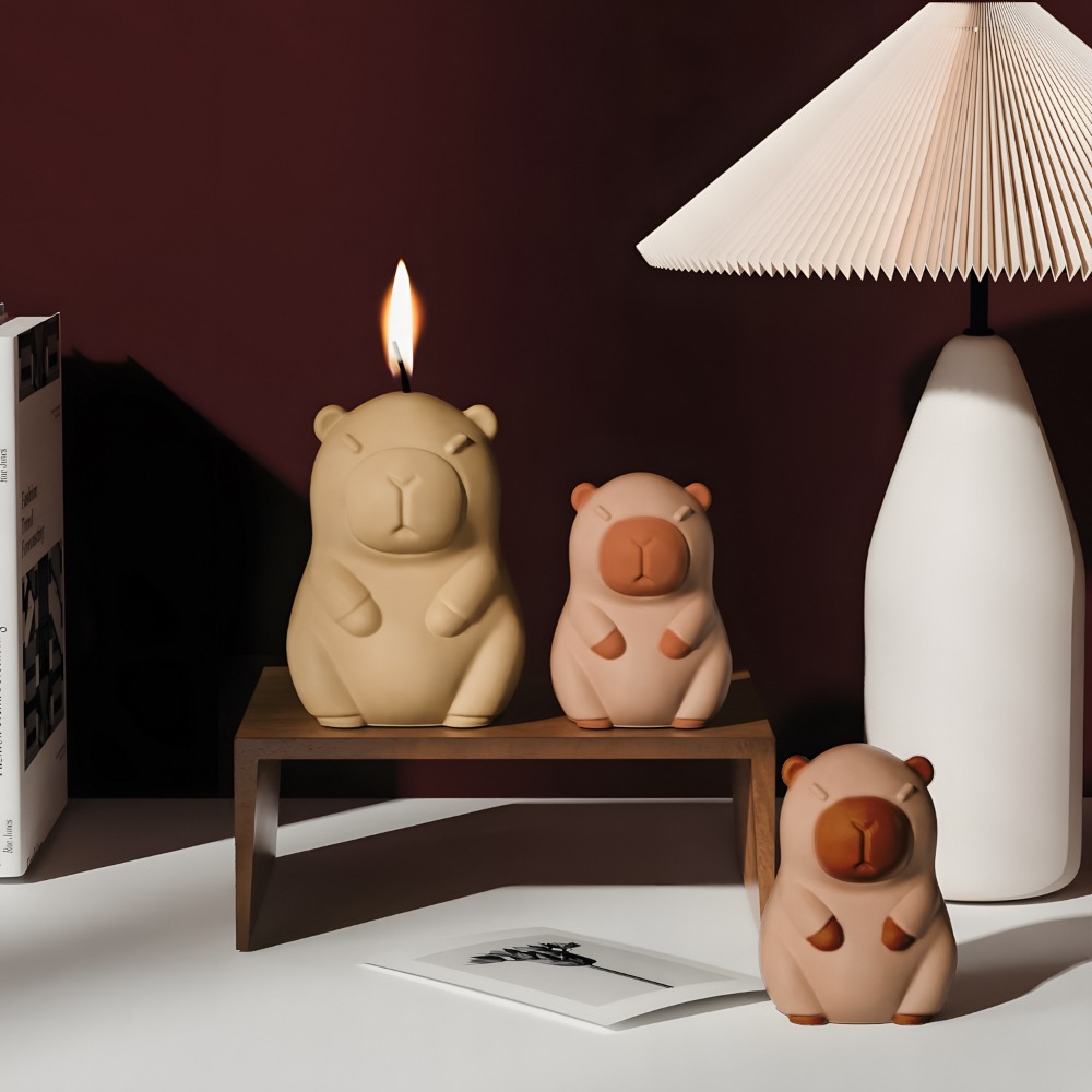 Standing Capybara Scent Candle - Candle Supplies Wholesale recension och pris