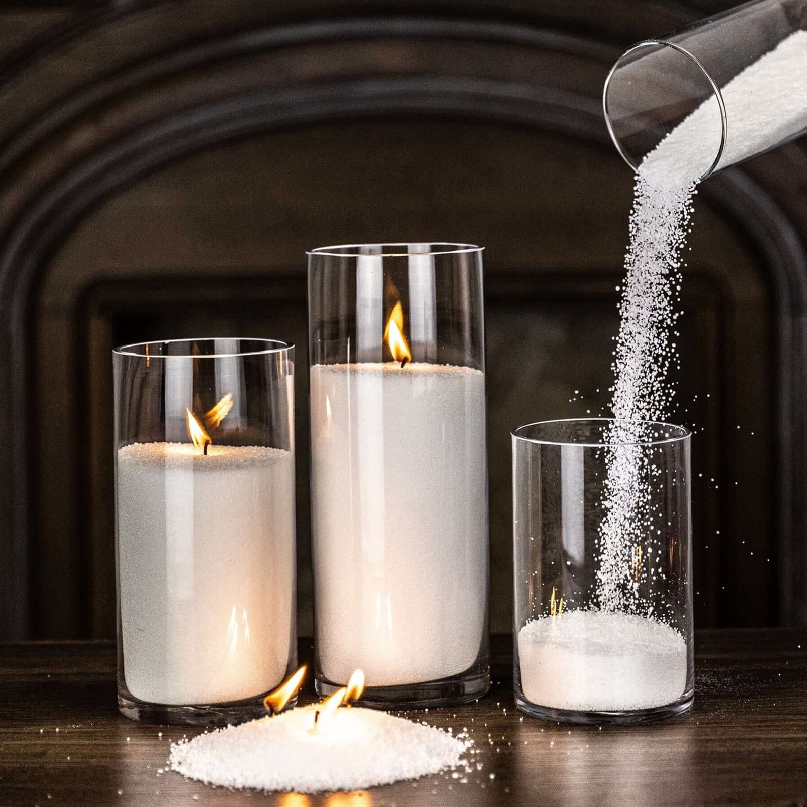 500g-1kg Sand Wax Ice Flower W - Candle Supplies Wholesale recension och pris