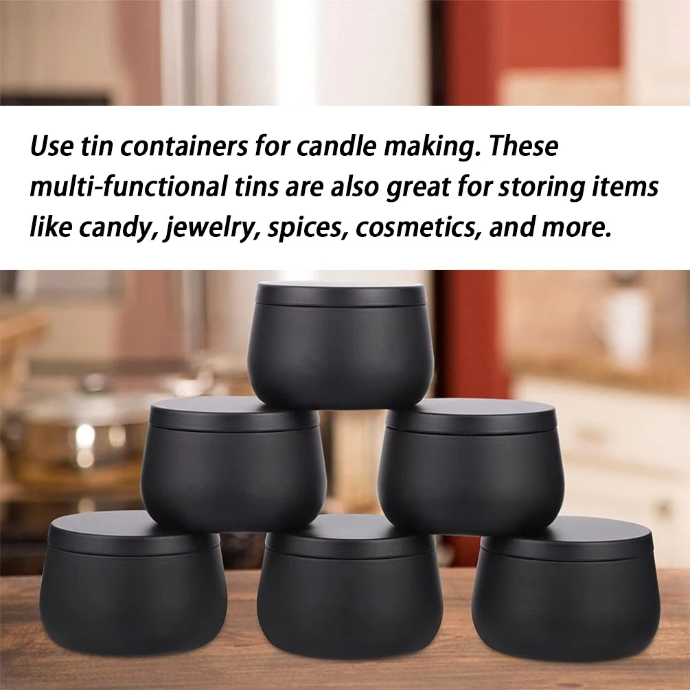 4oz/8oz Empty Metal Candle Tin - Metal Tin Lid 4Oz recension och pris