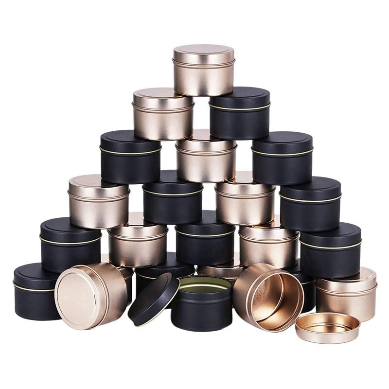 New Shown-96 Pack Candle Tin C - Metal Tin Lid 4Oz recension och pris