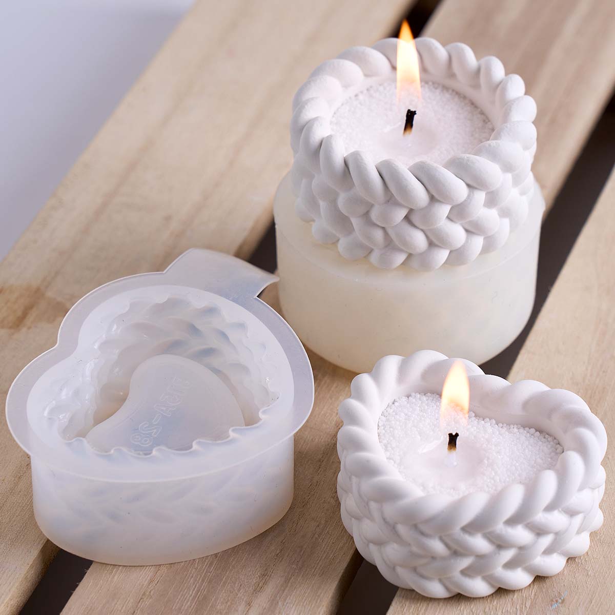 Mini Weaving Shape Candle Jar  - Candle Making Supplies Jars recension och pris