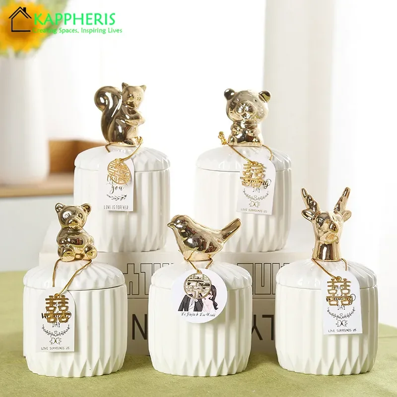 White Ceramic Candle Jars for  - Candle Making Supplies Jars recension och pris