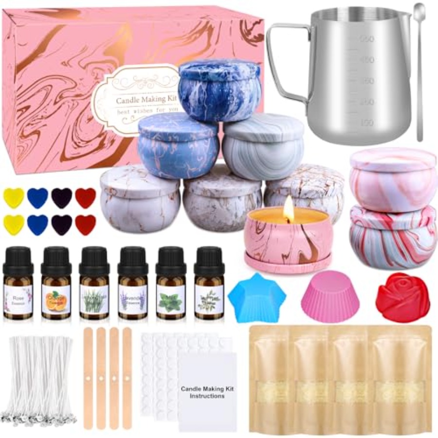 Candle Making Kits for Adults, - Candle Making Supplies Jars recension och pris
