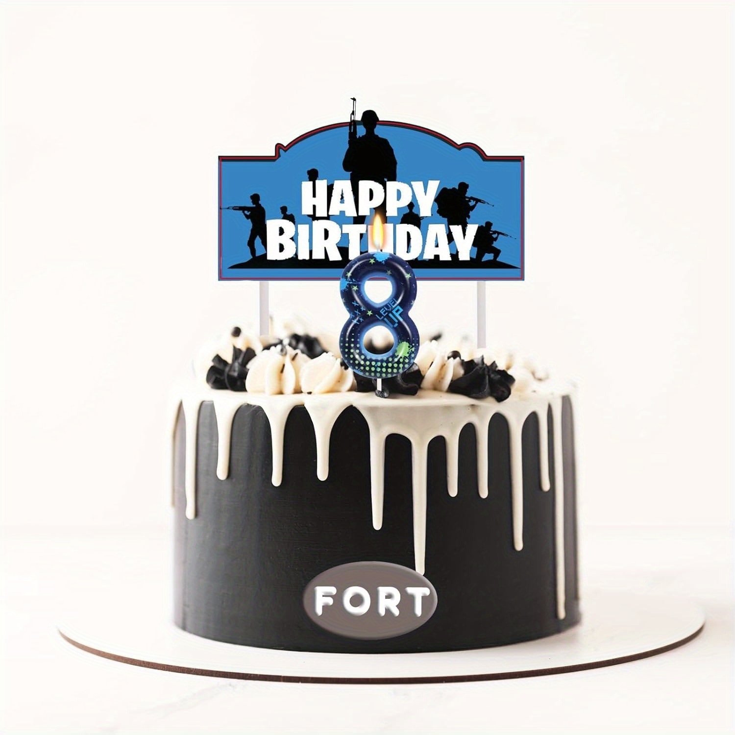 Blue Game Boy 0-9 Birthday Can - Candle Supplies Video recension och pris