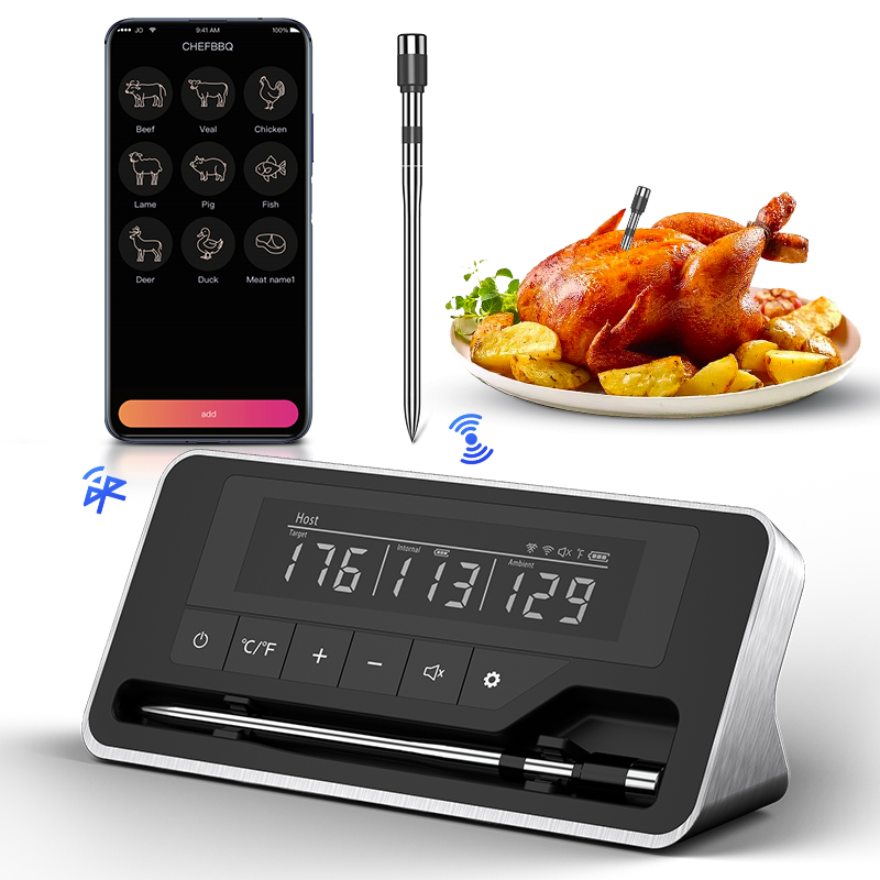 Meat Thermometer Wireless Prob - Digital Thermometer Probe recension och pris