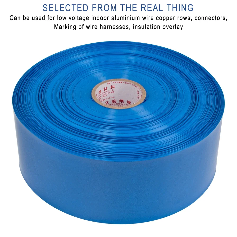 1M PVC Heat Shrink Film for 18 - Shrink Sleeve Pvc recension och pris