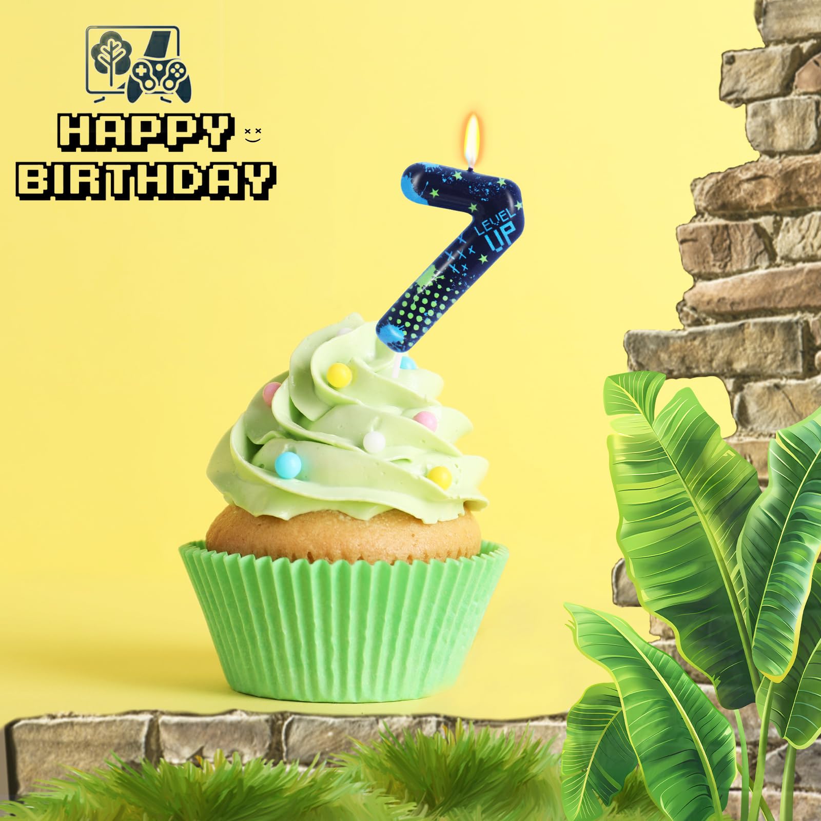Birthday Candles for Boys Numb - Candle Supplies Video recension och pris