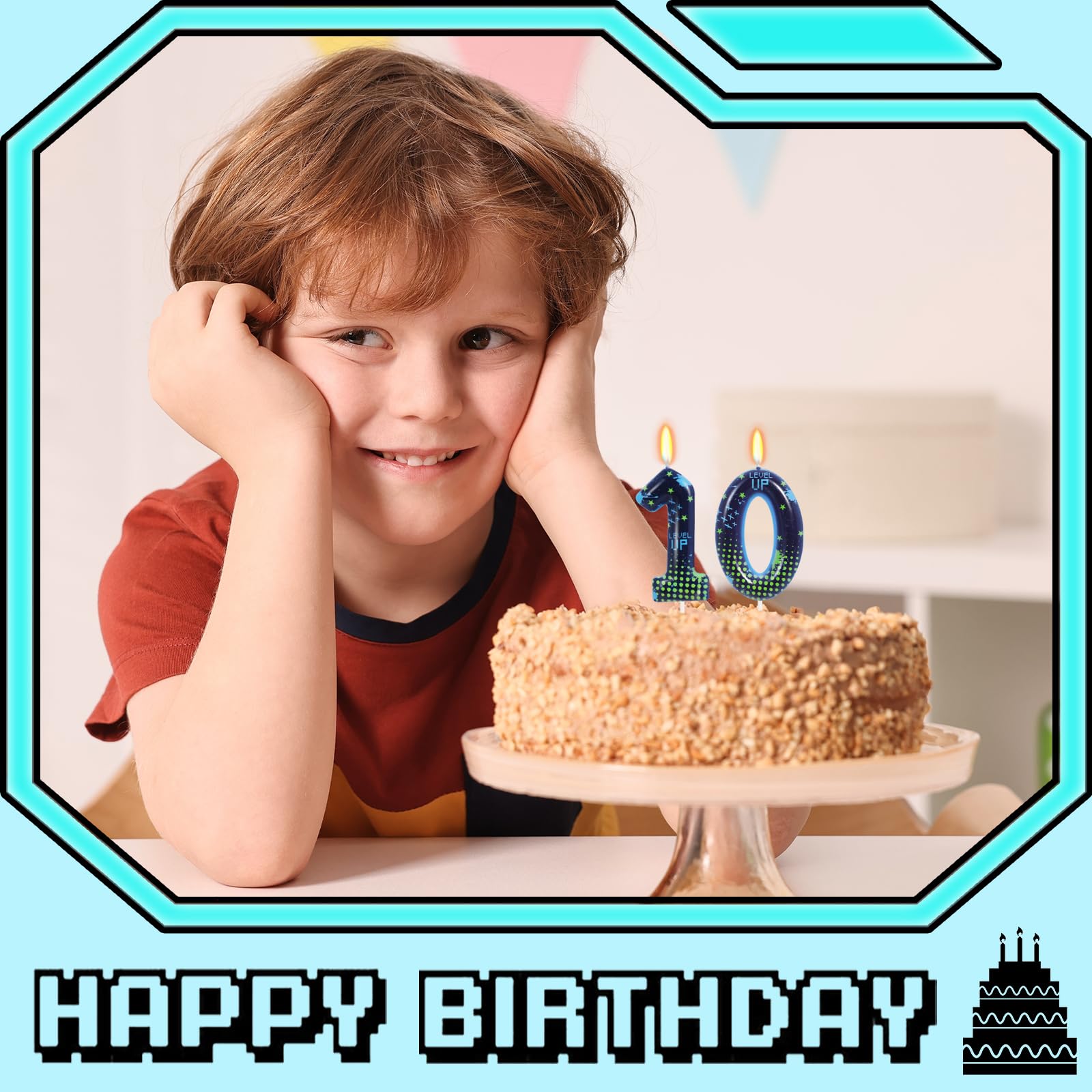 Birthday Candles for Boys Numb - Candle Supplies Video recension och pris