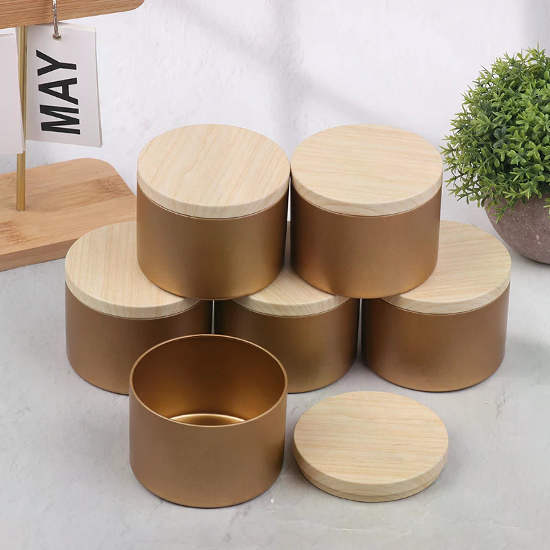 6Pcs Candle Tinplate With Lids - Candle Making Supplies Jars recension och pris