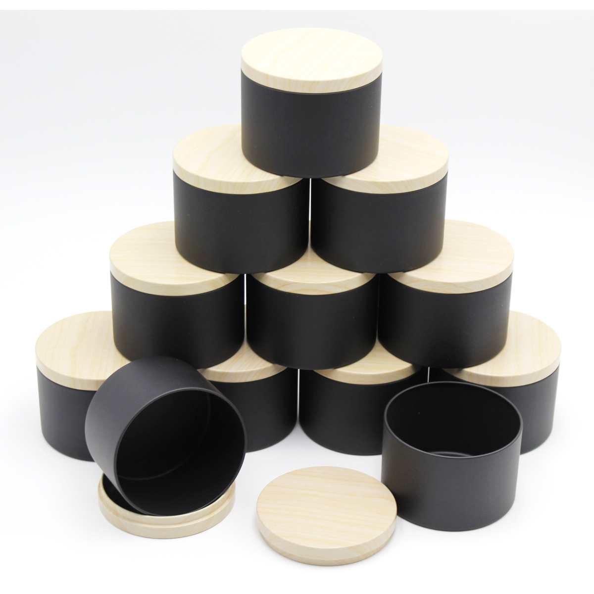 12pcs 4oz Candle Tins With Lid - Candle Making Supplies Jars recension och pris