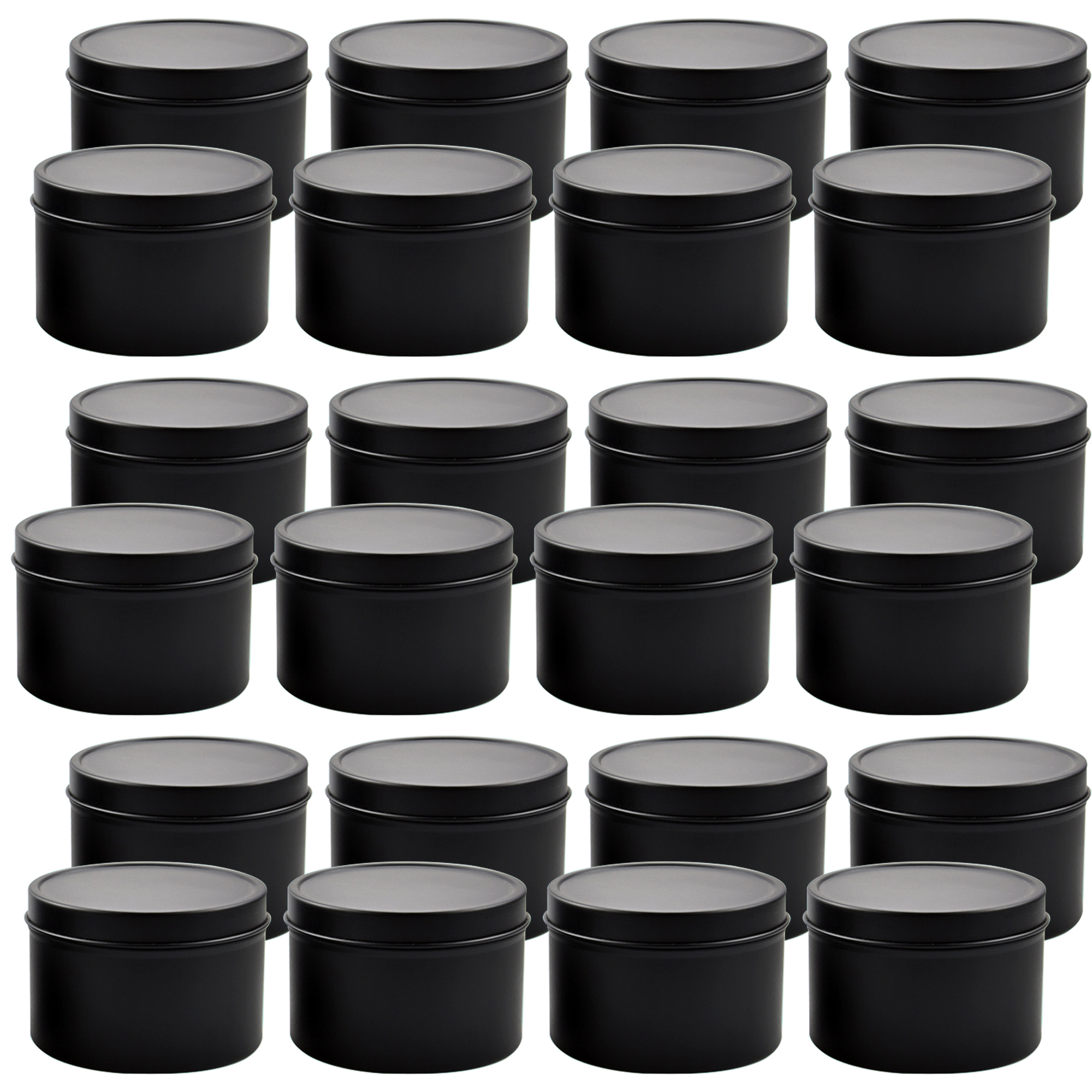 4oz/ 8oz Candle tins with lids - Candle Making Supplies Jars recension och pris