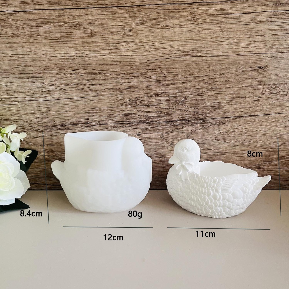 Beautiful Plaster Duck Storage - Candle Making Supplies Jars recension och pris