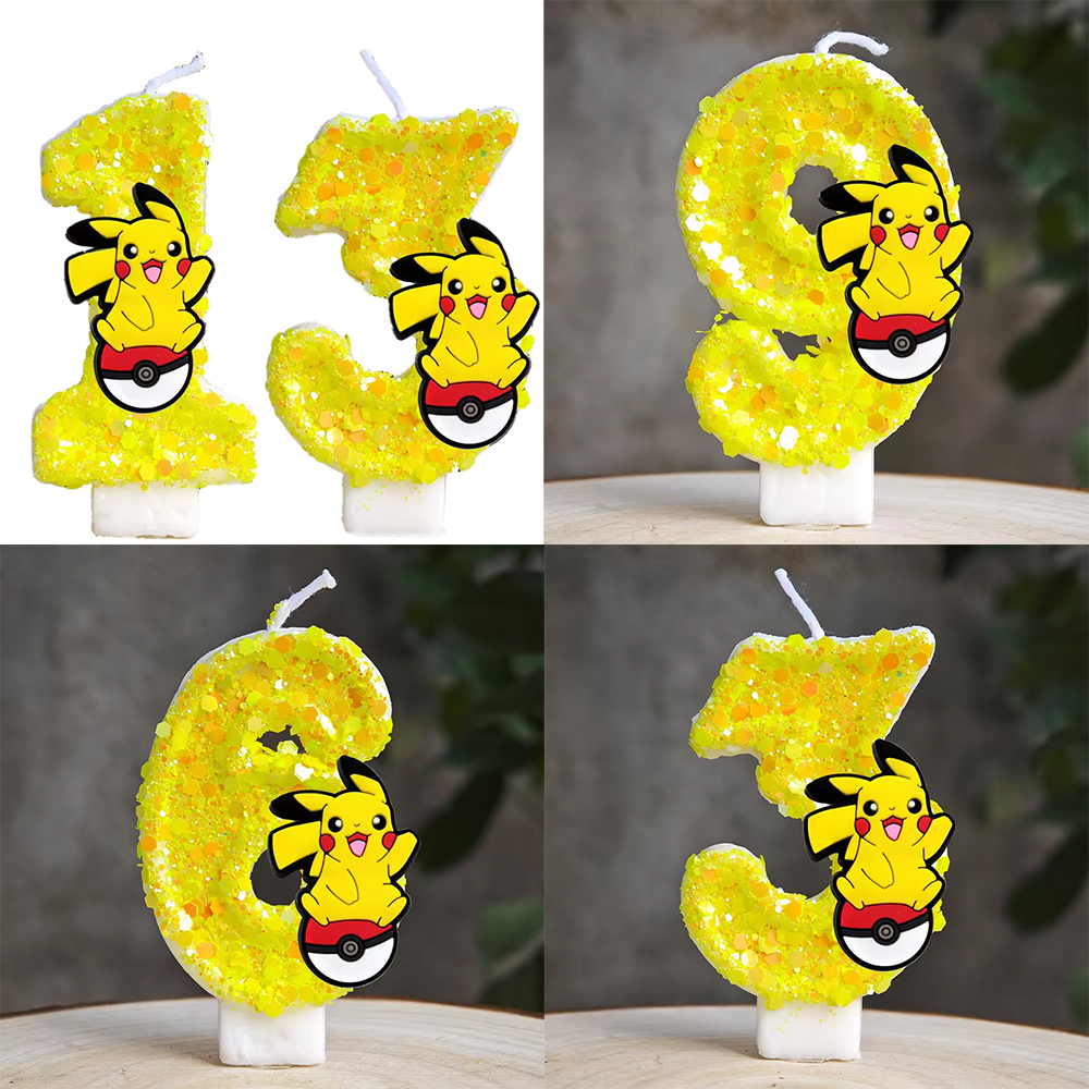Pokemon Birthday Candle Number - Candle Supplies Video recension och pris
