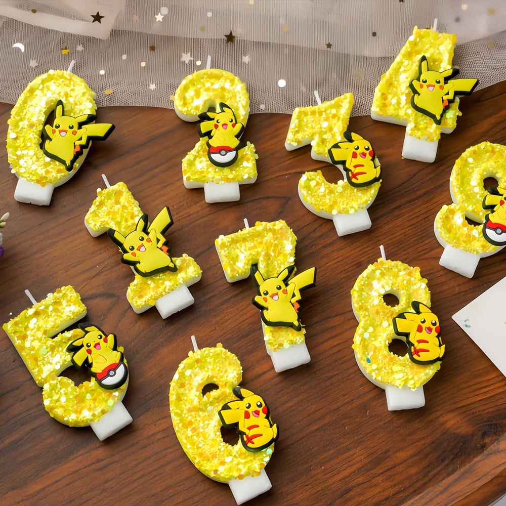 Pokemon Birthday Candle Number - Candle Supplies Video recension och pris
