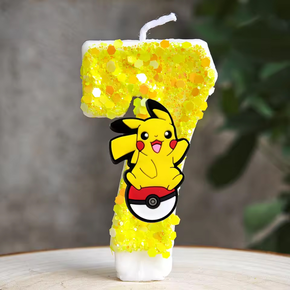 Pokemon Birthday Candle Number - Candle Supplies Video recension och pris