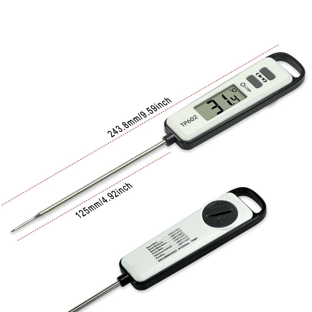 TP602 Meat Thermometer Kitchen - Digital Thermometer Probe recension och pris
