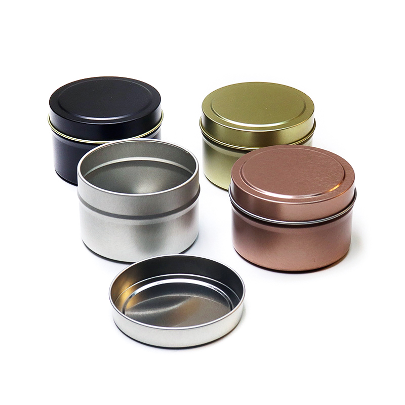 120ML/4OZ Candle Jars Empty Ca - Metal Tin Lid 4Oz recension och pris