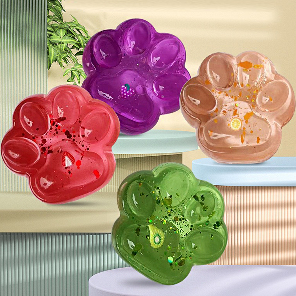 100G 7Colors Jelly Wax DIY Han - Candle Supplies Wholesale recension och pris