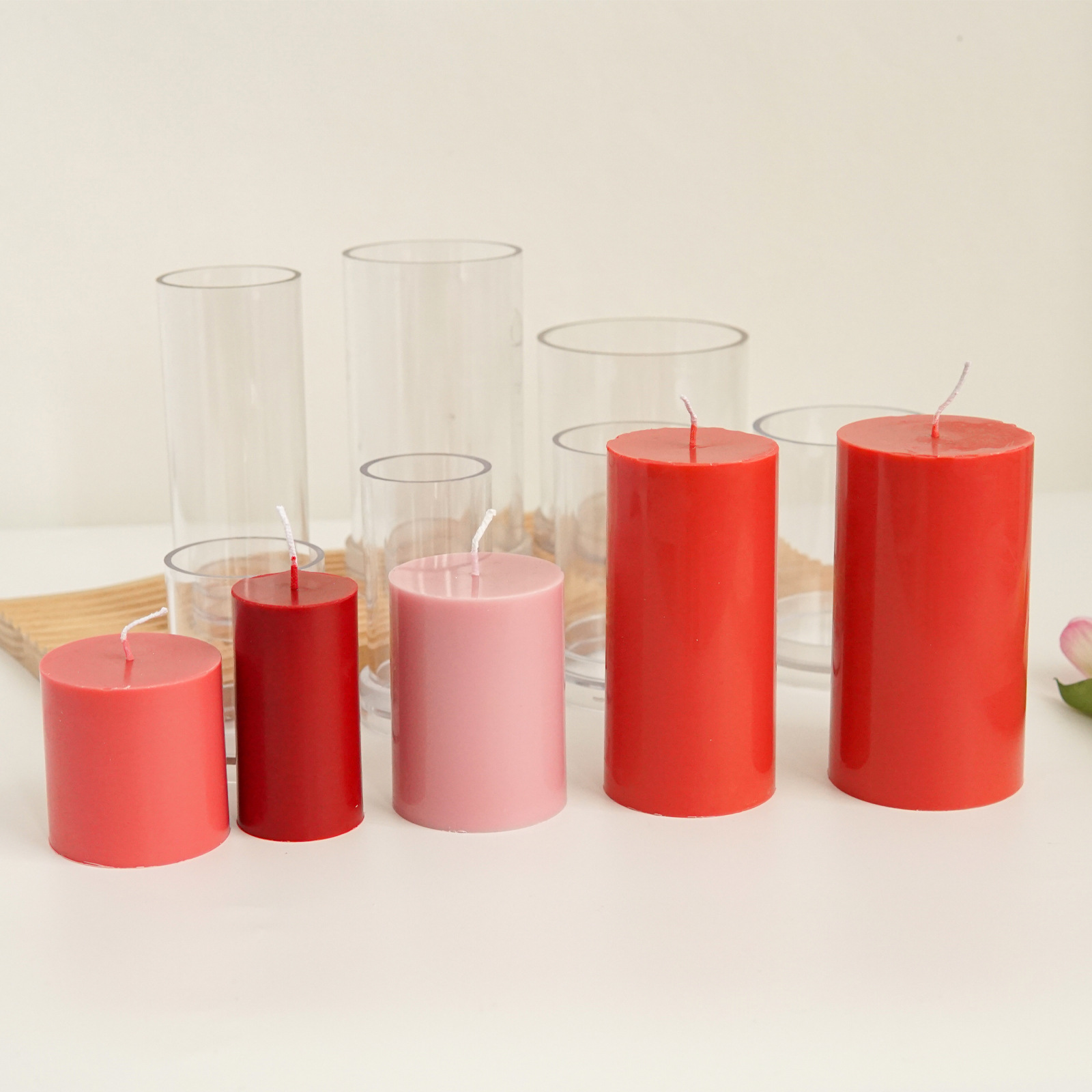 Various 3D Cylindrical Candle  - Candle Making Supplies Jars recension och pris