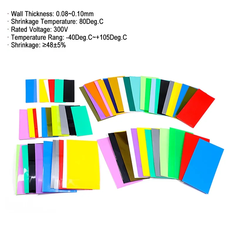 25~1000pcs PVC Heat Shrink Tub - Shrink Sleeve Pvc recension och pris