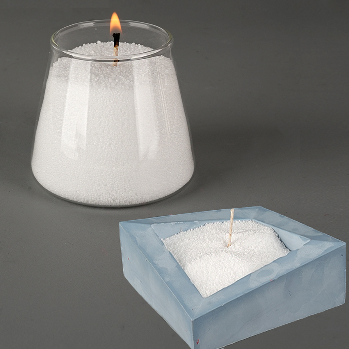 500g/1000g White Sand Wax Ice  - Candle Supplies Wholesale recension och pris