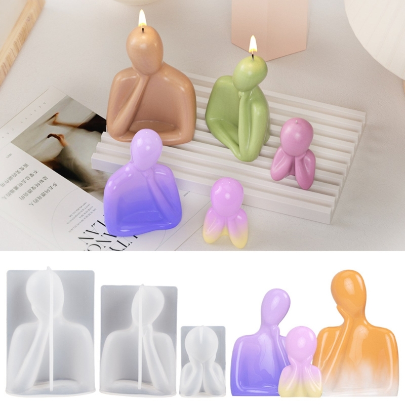 3D Family Candle Silicone Mold - Candle Supplies Wholesale recension och pris