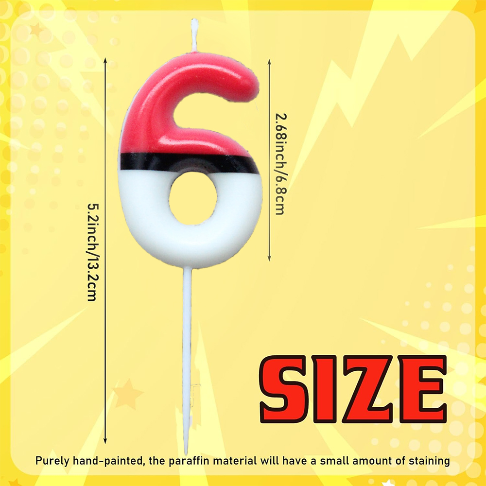 Pikachu candle birthday candle - Candle Supplies Video recension och pris