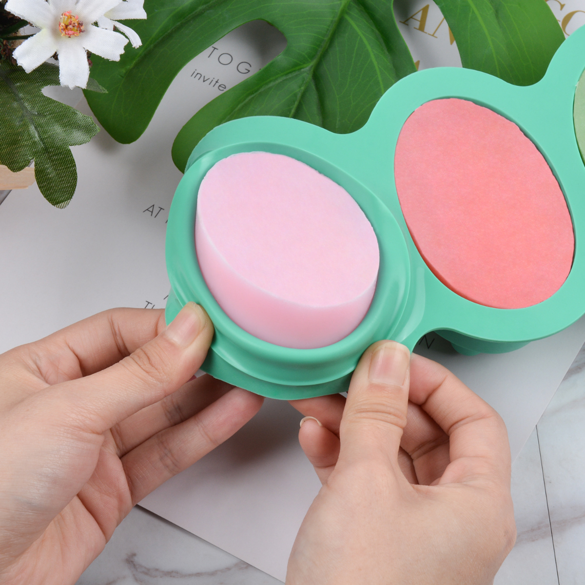 4 Hole Oval Massage Soap Silic - Candle Supplies Wholesale recension och pris
