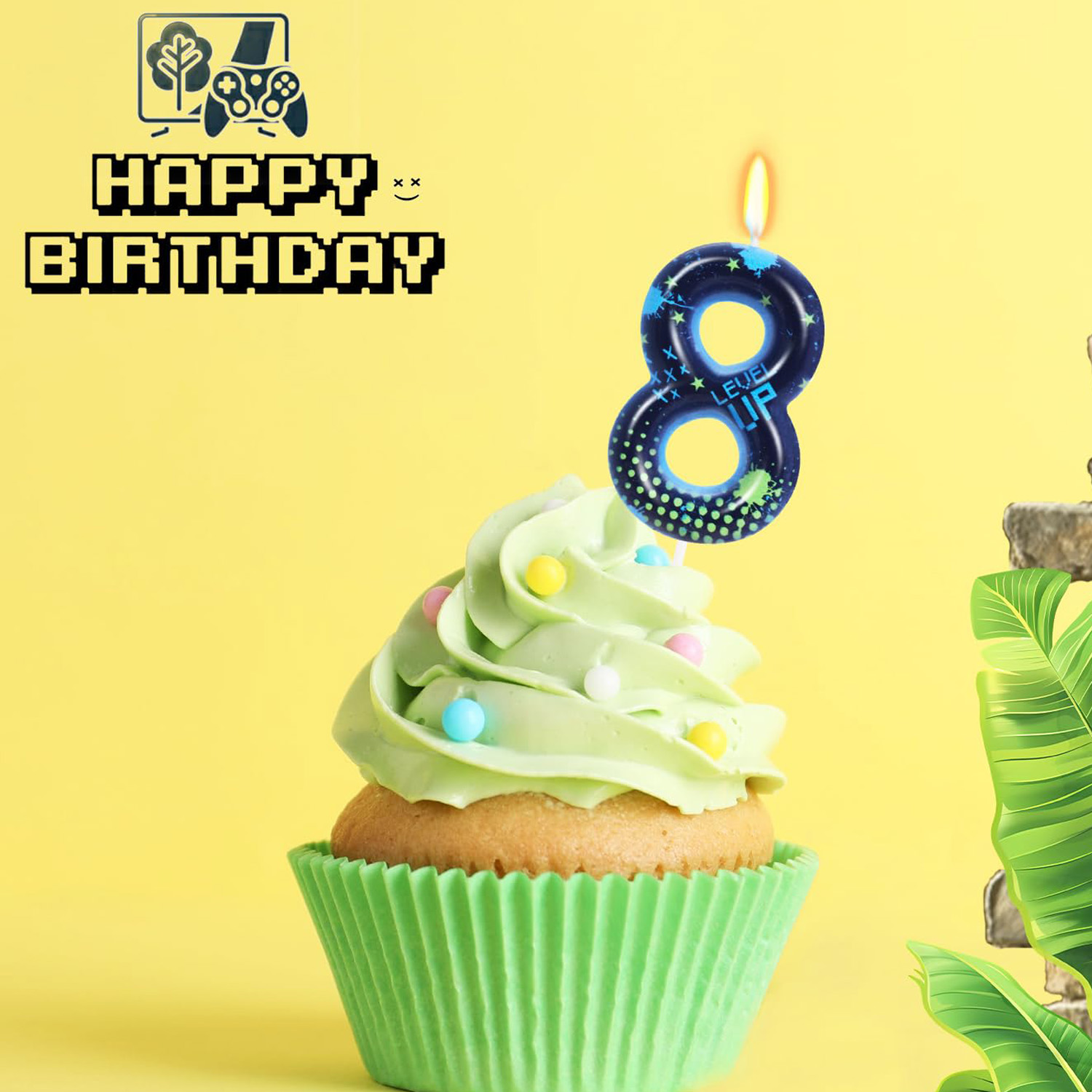 Birthday Candles for Boys Numb - Candle Supplies Video recension och pris