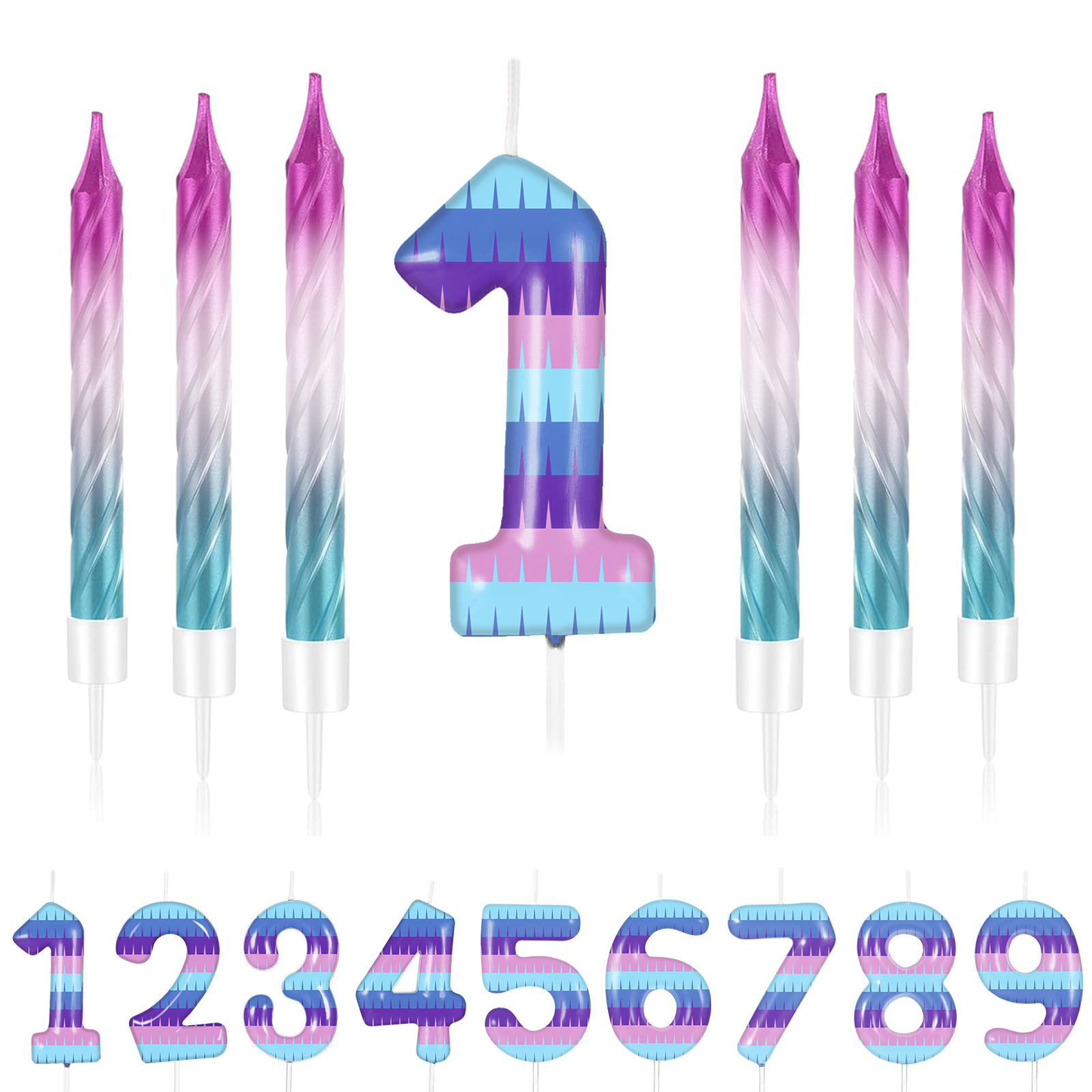 7pcs Video Game Birthday Candl - Candle Supplies Video recension och pris