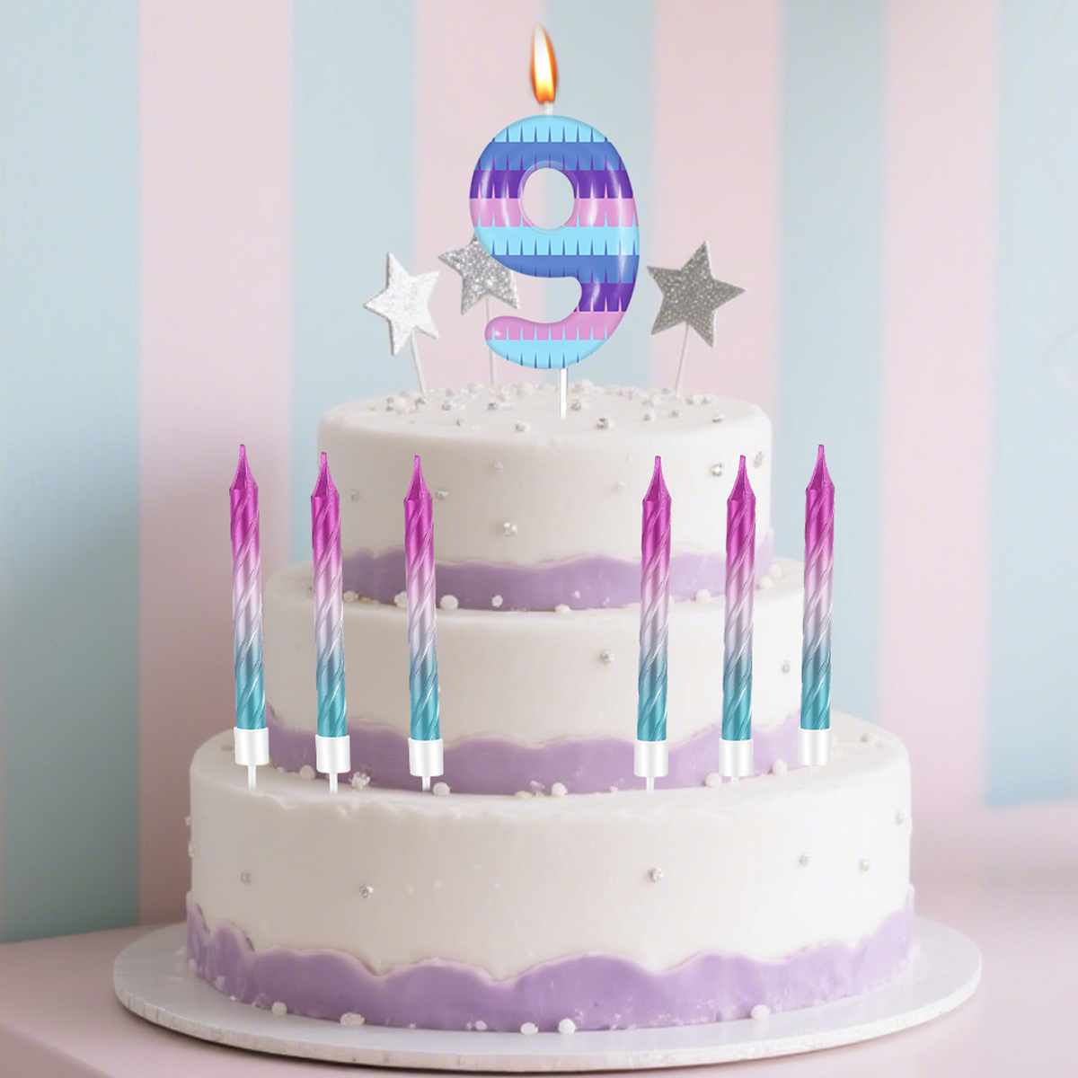 7pcs Video Game Birthday Candl - Candle Supplies Video recension och pris