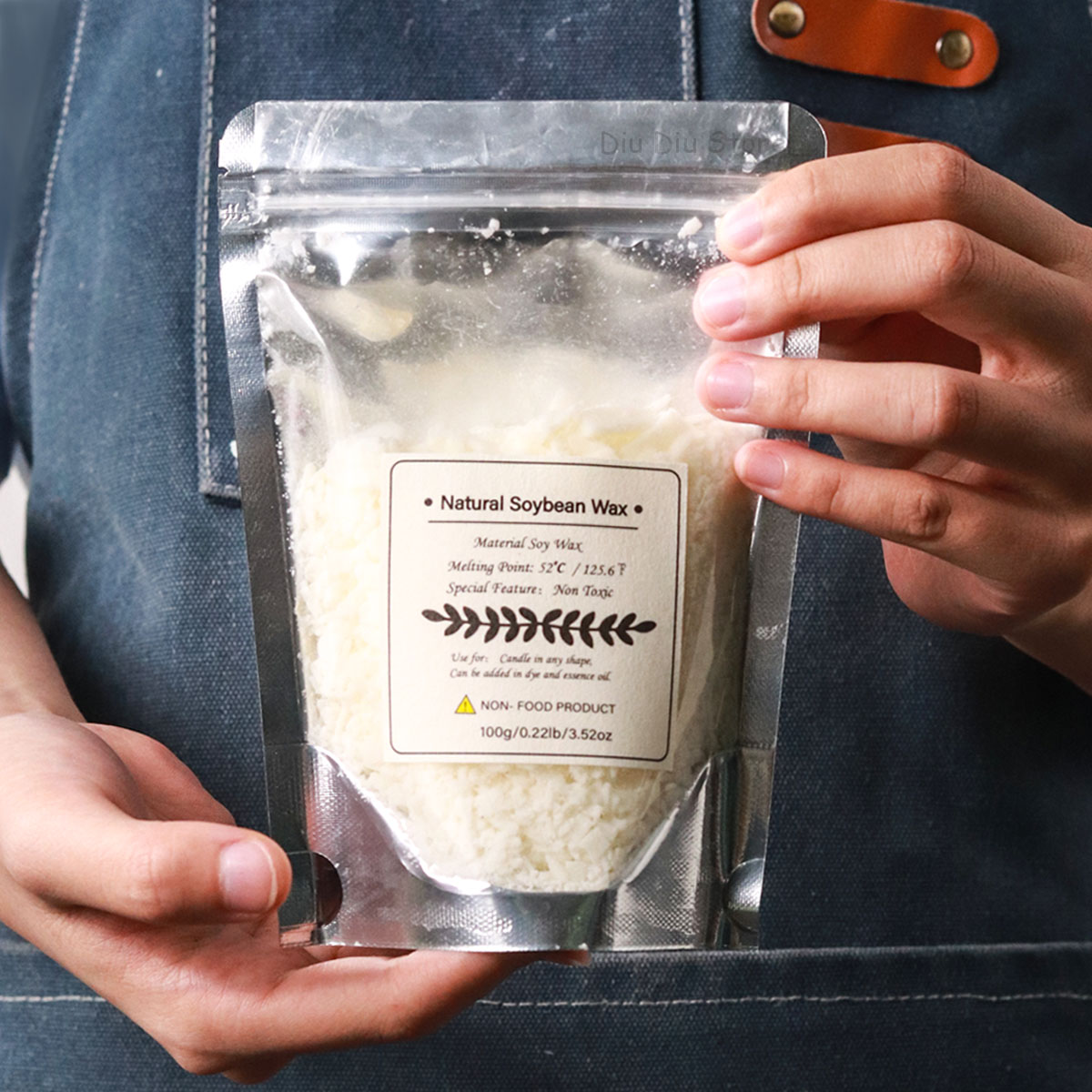 1KG Natural Soy Wax Granular S - Candle Supplies Wholesale recension och pris