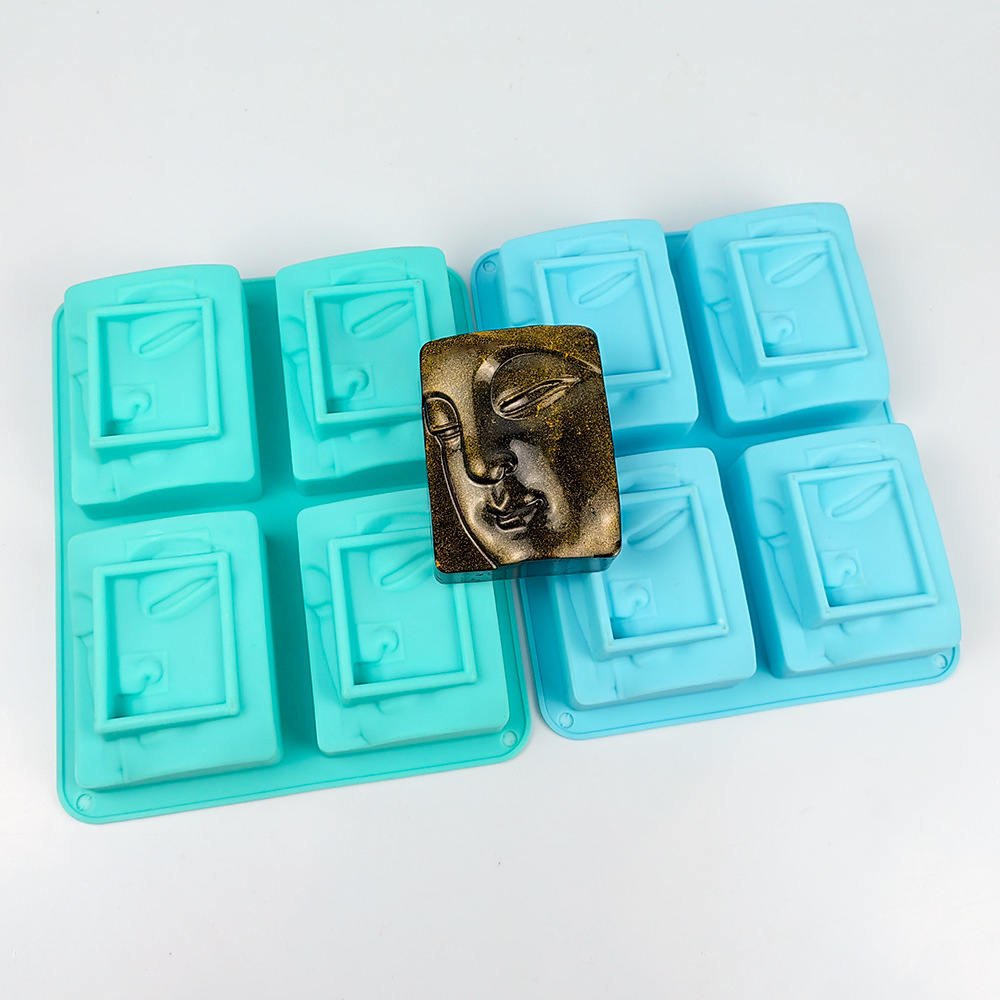 4 Holes Buddha Portrait Soap M - Candle Supplies Wholesale recension och pris